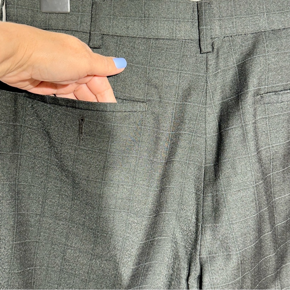Perry Ellis Men's Dress Flat Front Dress Pants - Picture 10 of 10
